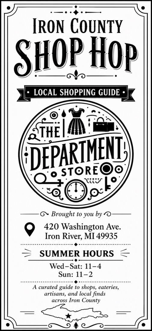 Iron County Shop Hop brochure front cover